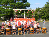 村櫛幼稚園太鼓演奏